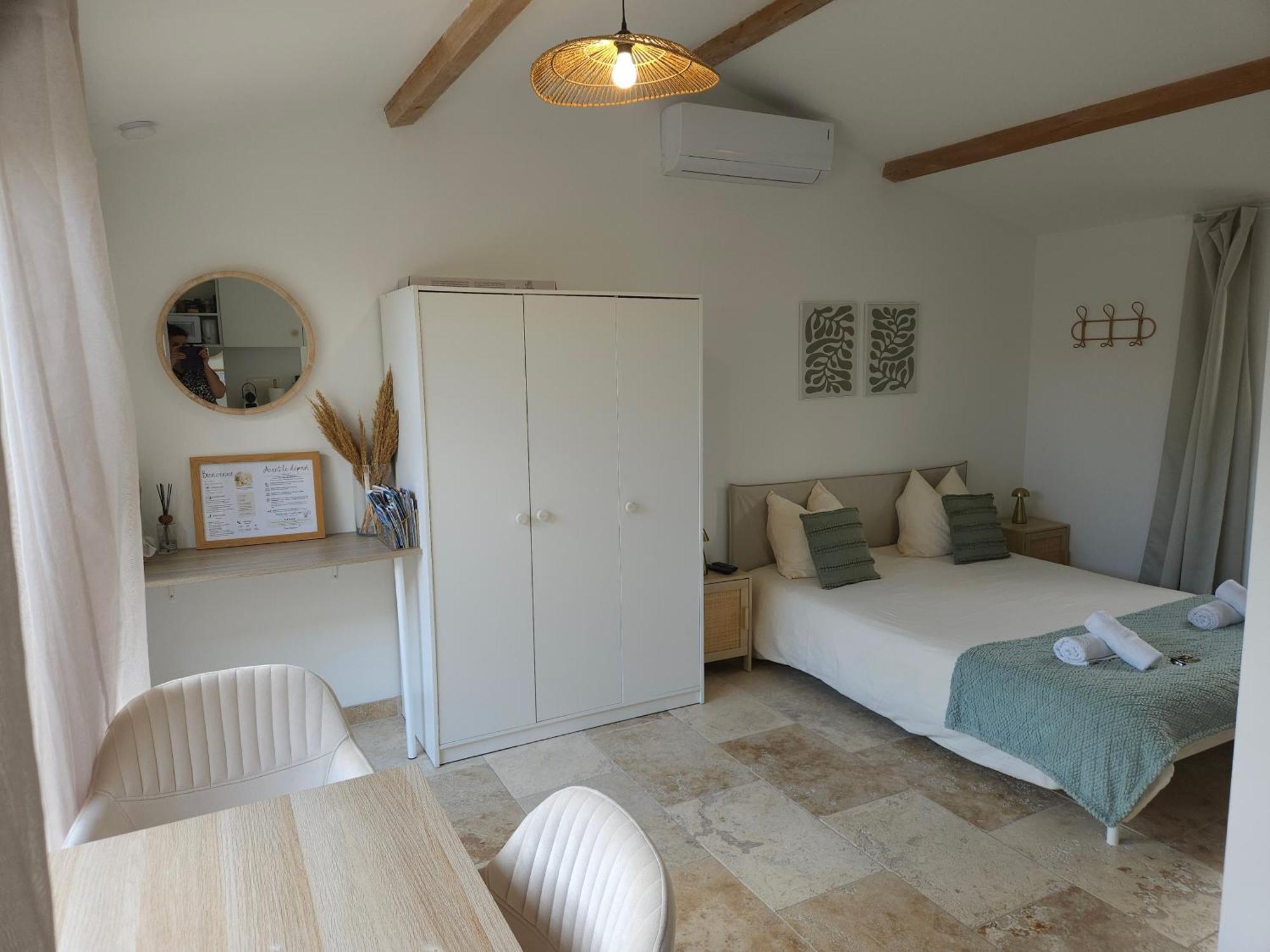 Havre De Paix Climatise Vers Gordes - Spa & Nature Beaumettes Ngoại thất bức ảnh